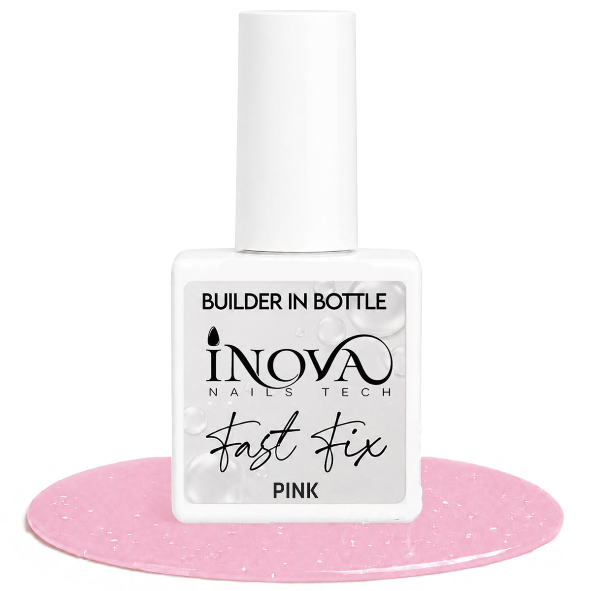 Inova Nails Tech Fast Fix Builer Gel 12ml - 320 Pink