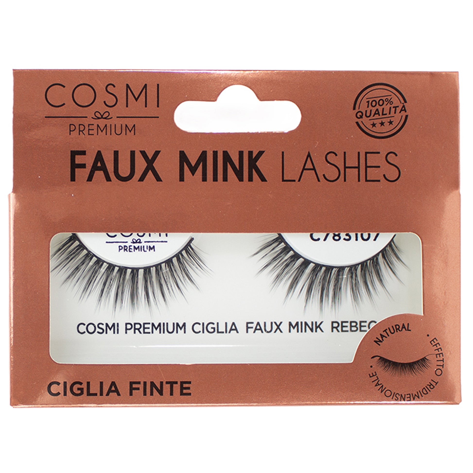 Cosmi Ciglia Finte Faux Mink - Rebeca