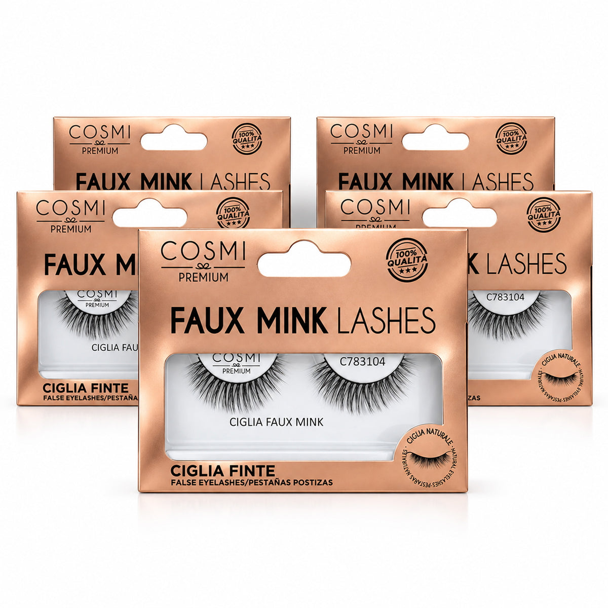 Cosmi Ciglia Finte Faux Mink