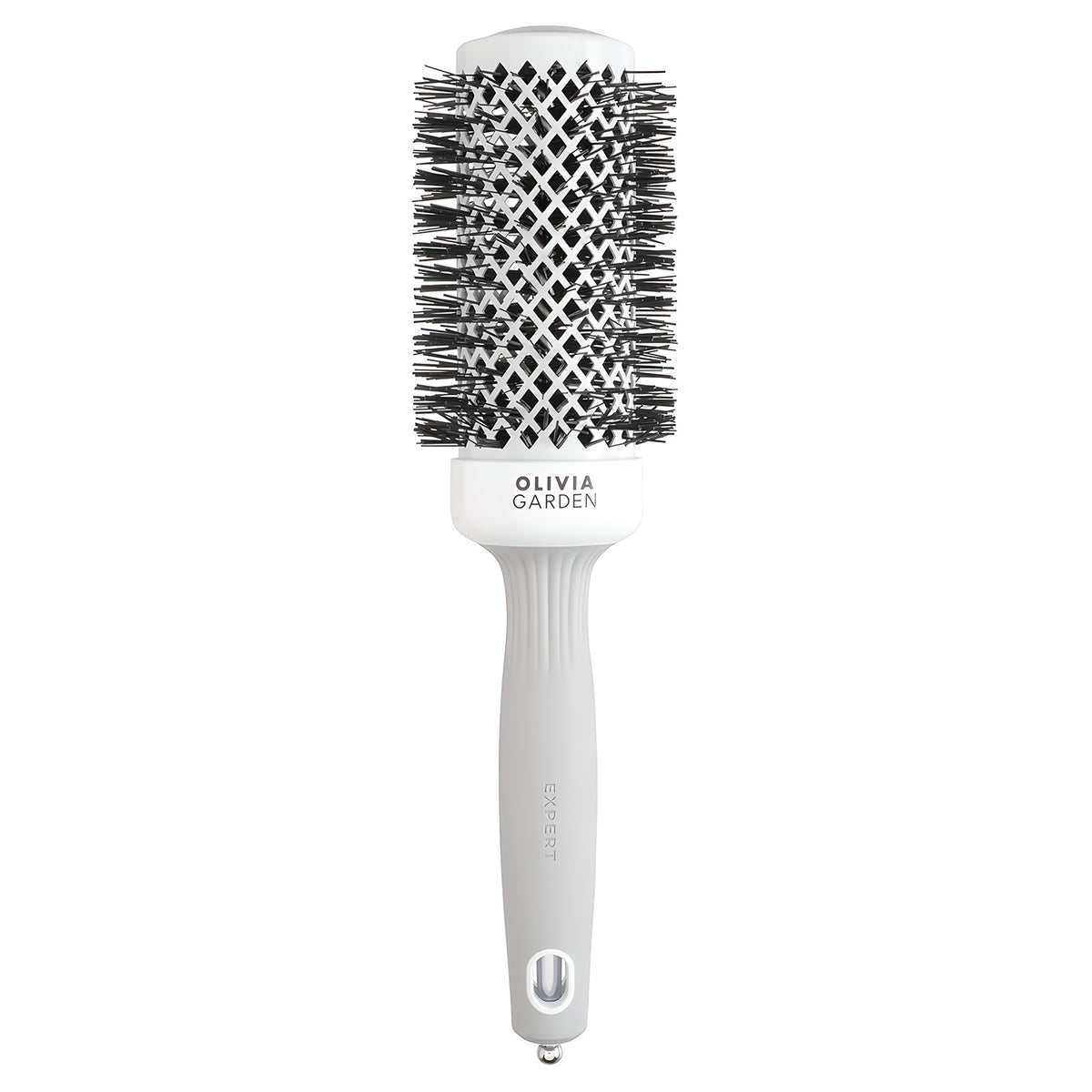 Olivia Garden Expert Spazzola Blowout Shine White - 45mm
