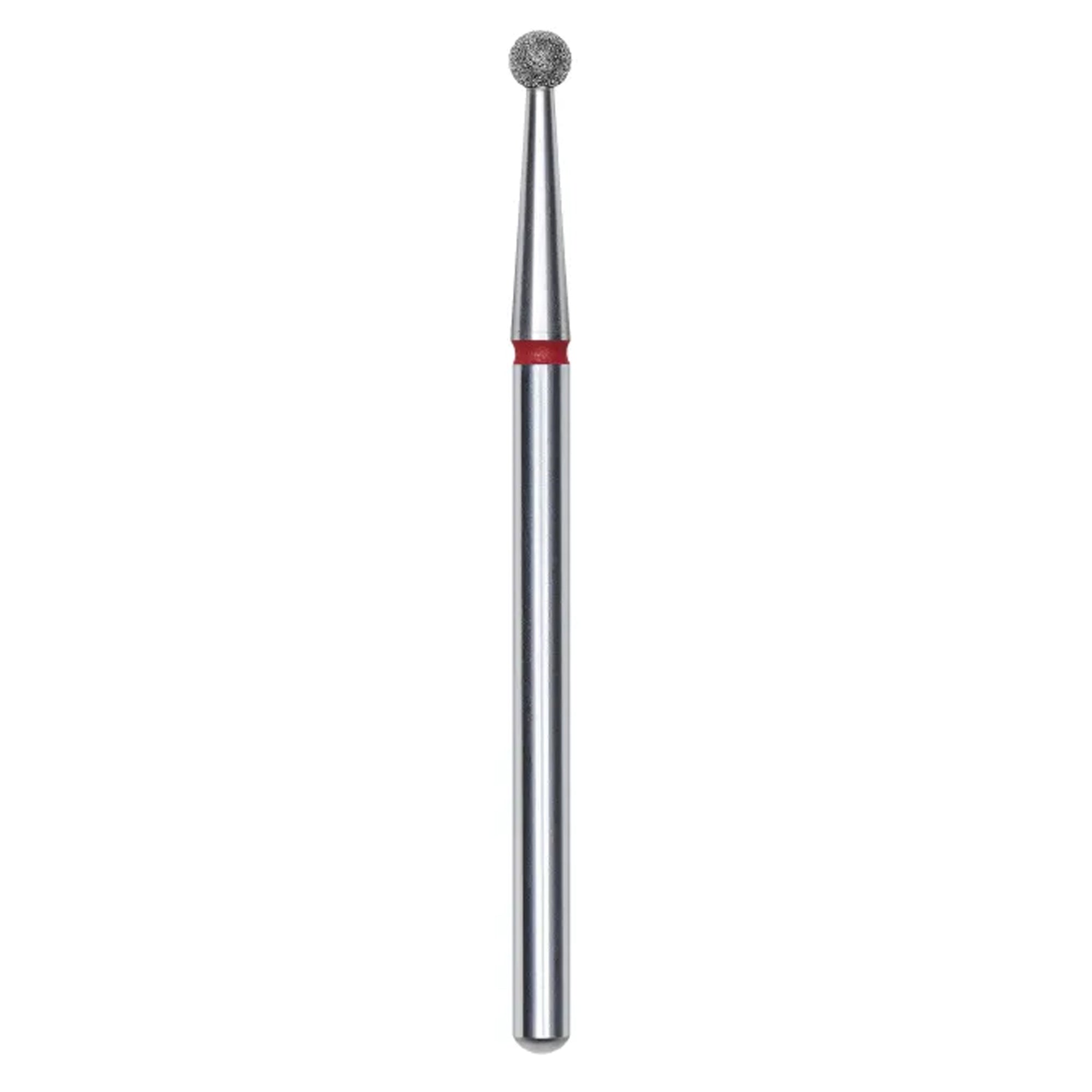 Staleks Pro Punta Fresa Diamantata Sfera Rosso - 2,5mm