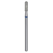 Staleks Pro Punta Fresa Diamantata Cilindro Arrotondato 2,3mm Blu - 6,5mm