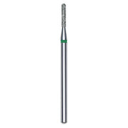 Staleks Pro Punta Fresa Diamantata Cilindro Arrotondato 1,4mm Verde - 8mm