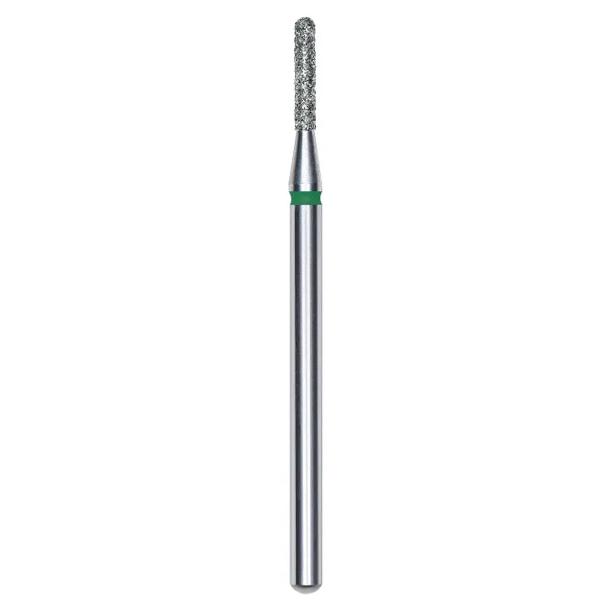 Staleks Pro Punta Fresa Diamantata Cilindro Arrotondato 1,4mm Verde - 8mm