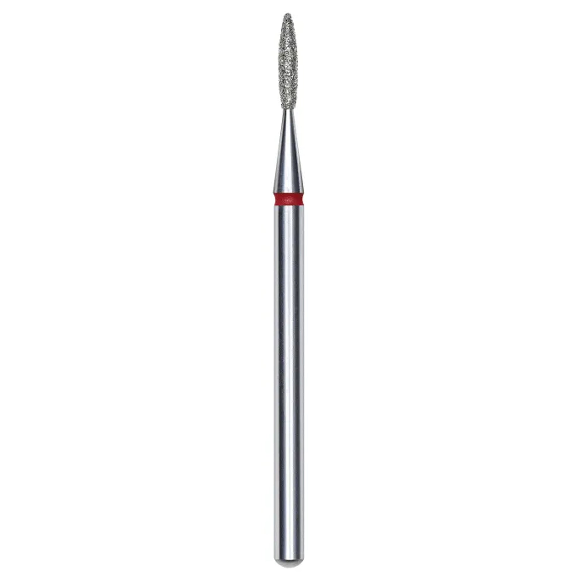Staleks Pro Punta Fresa Diamantata Fiamma 1,6mm Rosso - 8mm