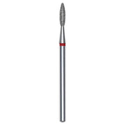 Staleks Pro Punta Fresa Diamantata Fiamma 2,1mm Rosso - 8mm
