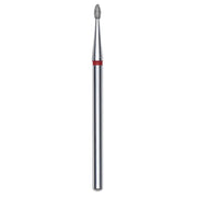 Staleks Pro Punta Fresa Diamantata Gemma Arrotondata 1,6mm Rosso - 3,4mm