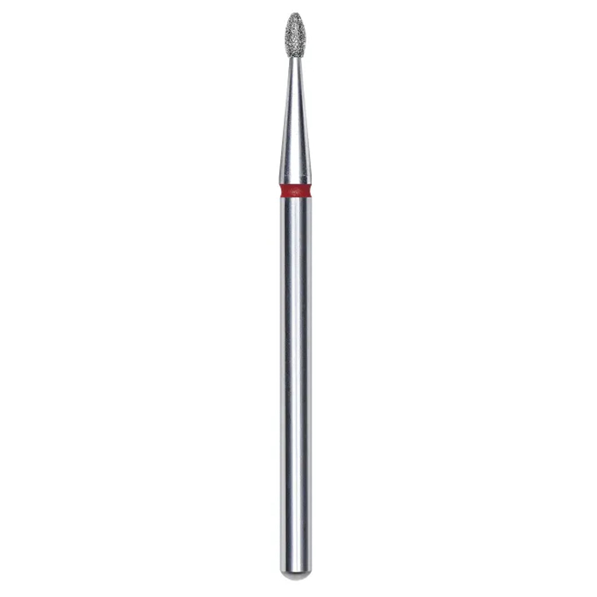 Staleks Pro Punta Fresa Diamantata Gemma Arrotondata 1,6mm Rosso - 3,4mm