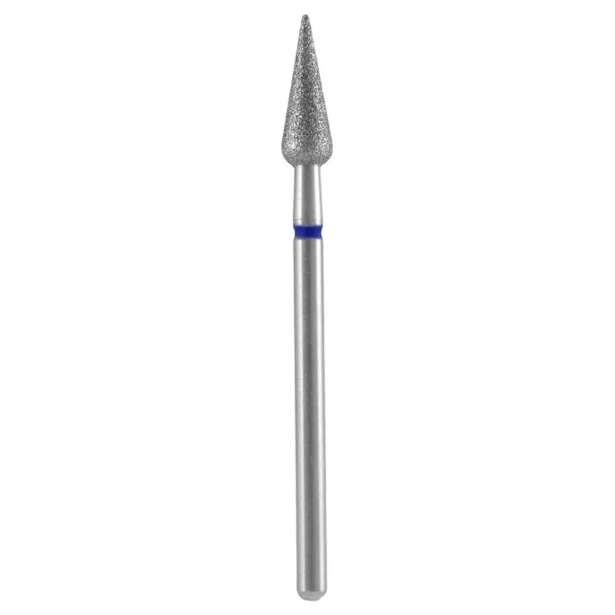 Staleks Pro Punta Fresa Diamantata Pera Appuntita 4mm Blu - 12mm