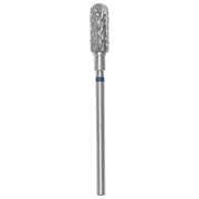 Staleks Pro Punta Fresa Carbide Cilindro Arrotondato 5mm Blu - 13mm