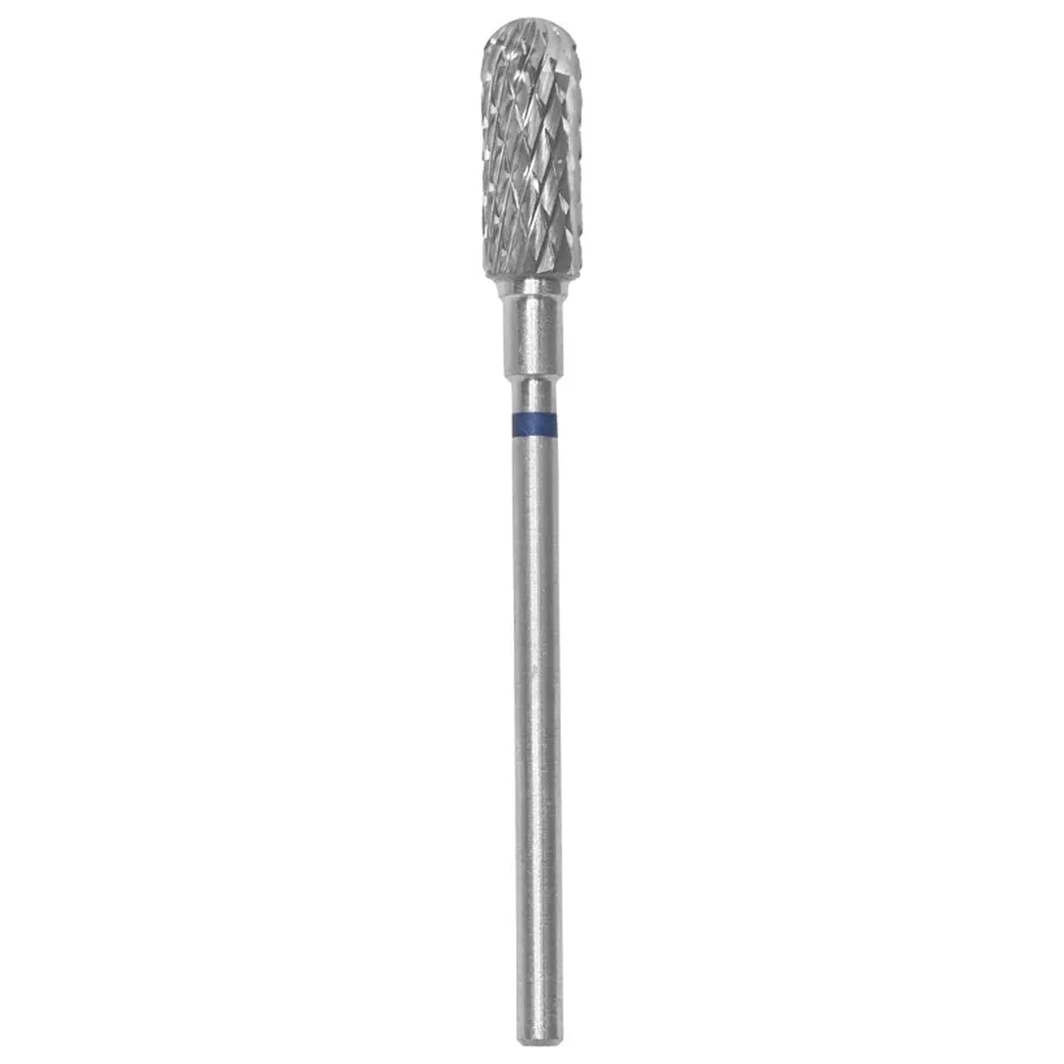 Staleks Pro Punta Fresa Carbide Cilindro Arrotondato 5mm Blu - 13mm
