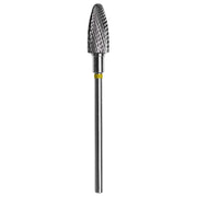 Staleks Pro Punta Fresa Carbide Cono 6mm Giallo - 14mm