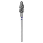 Staleks Pro Punta Fresa Carbide Pannocchia Mancini 6mm Blu - 14mm