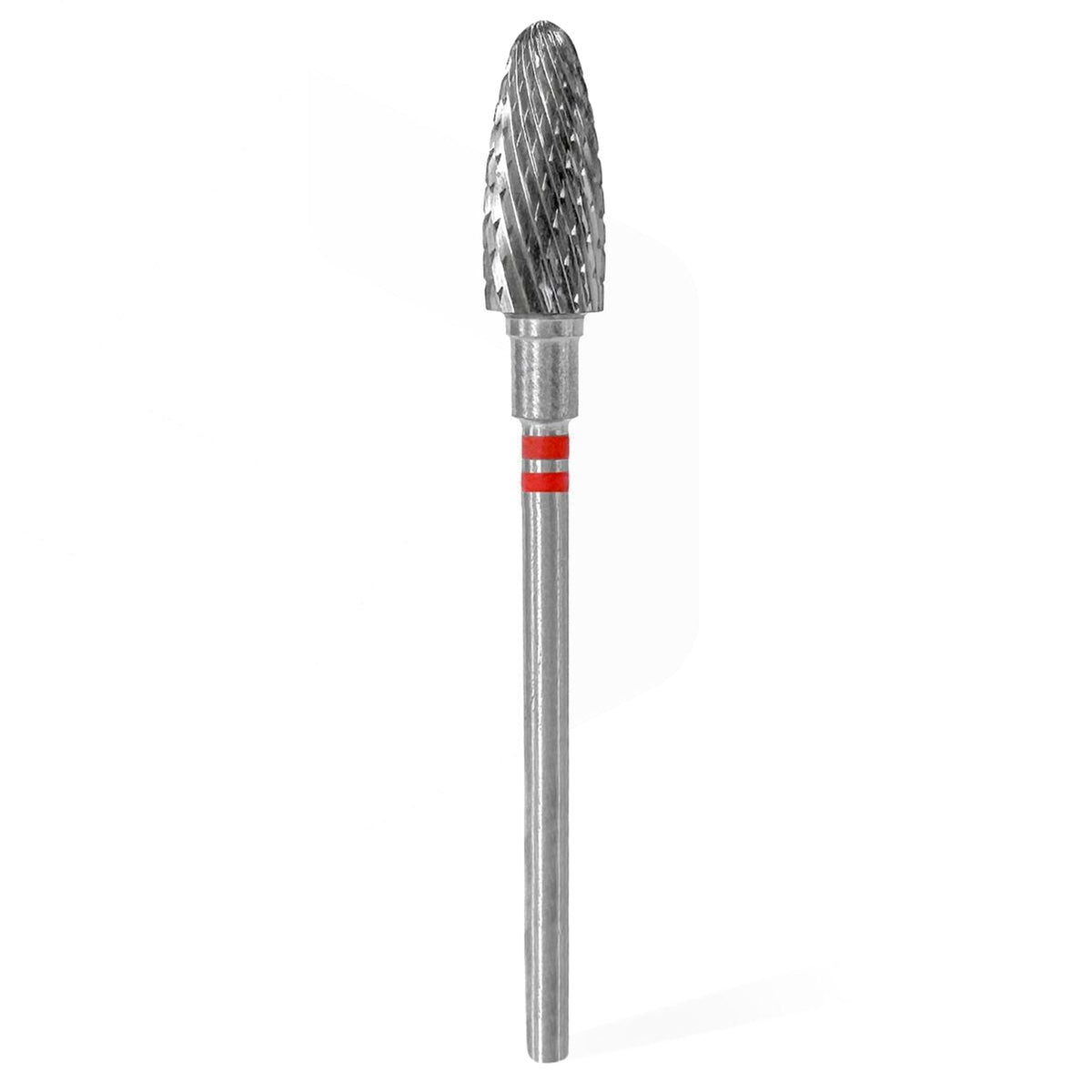 Staleks Pro Punta Fresa Carbide Conica Mancini 6mm Rosso - 14mm