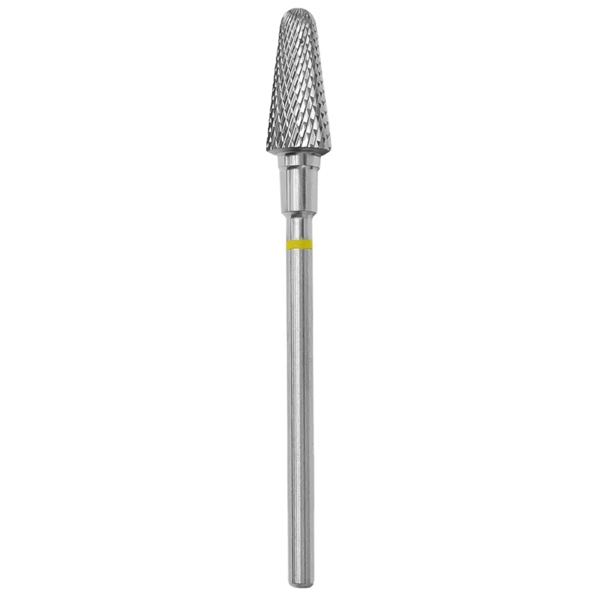 Staleks Pro Punta Fresa Carbide Tronco 6mm Giallo - 14mm