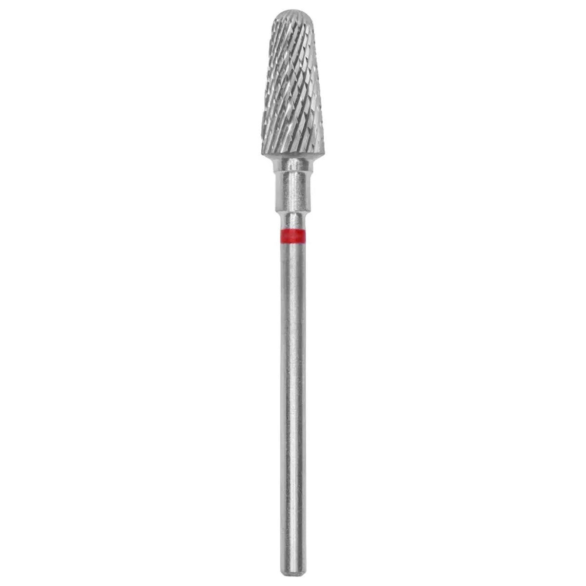 Staleks Pro Punta Fresa Carbide Tronco 6mm Rosso - 14mm