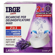 Irge Deumidificatore Ricarica Tabs 2x450gr - Lavanda