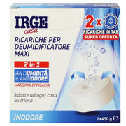 Irge Deumidificatore Ricarica Tabs 2x450gr - Neutro