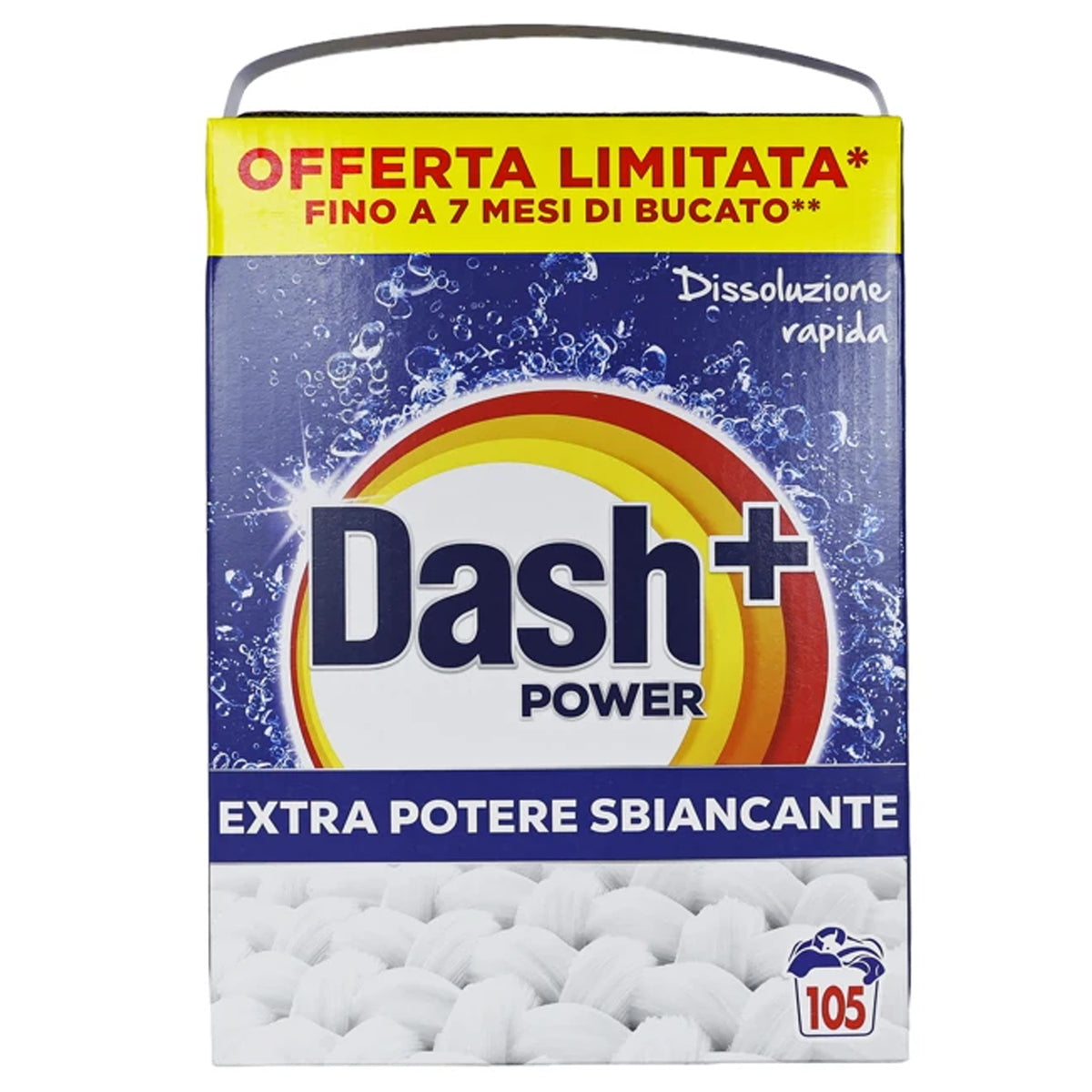 Dash Detersivo Power in Polvere per Bucato 5250ml - Classico
