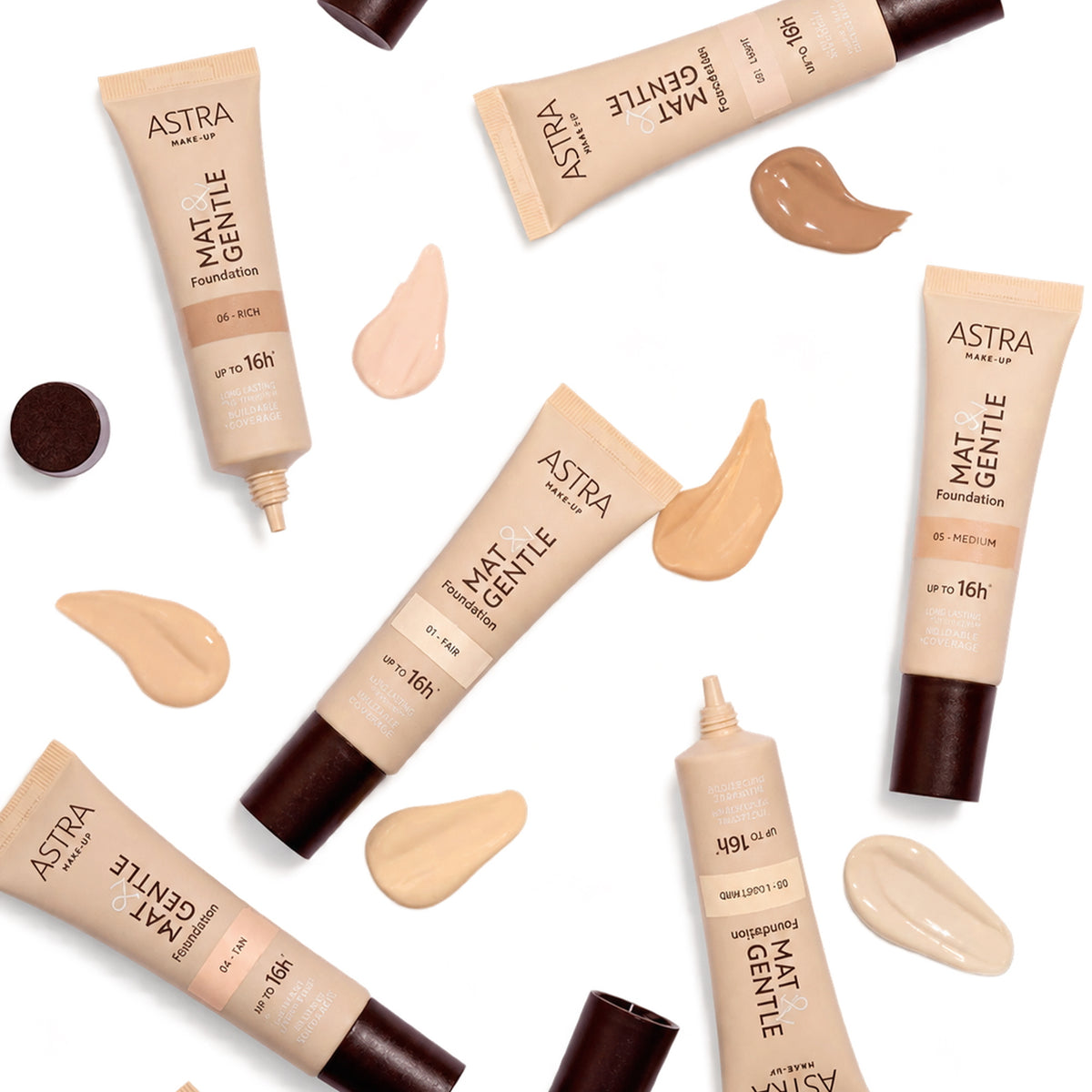 Astra Makeup Mat Gentle Fondotinta - 25ml