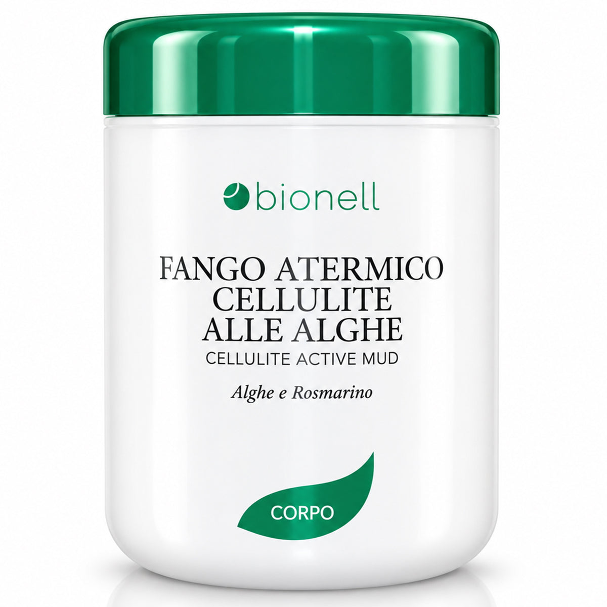 Bionell Fango Atermico Cellulite con Alghe Verdi - 1000ml