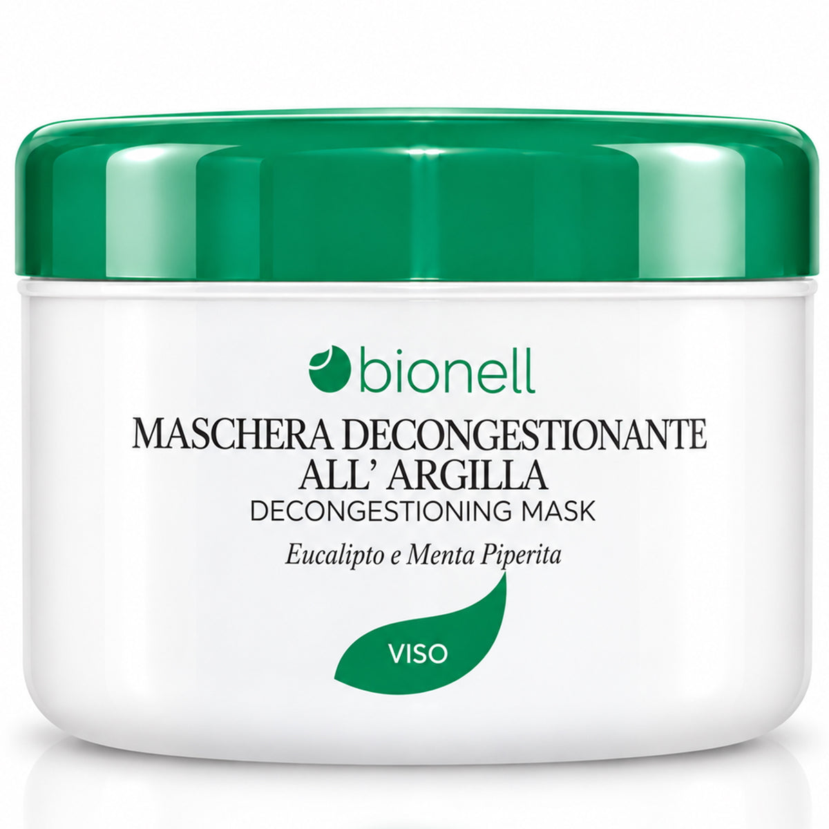 Bionell Maschera Viso Decongestionante con Argilla - 500ml