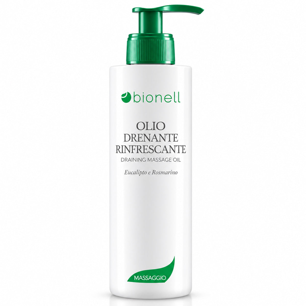 Bionell Olio Massaggio Drenante Rinfrescante - 500ml