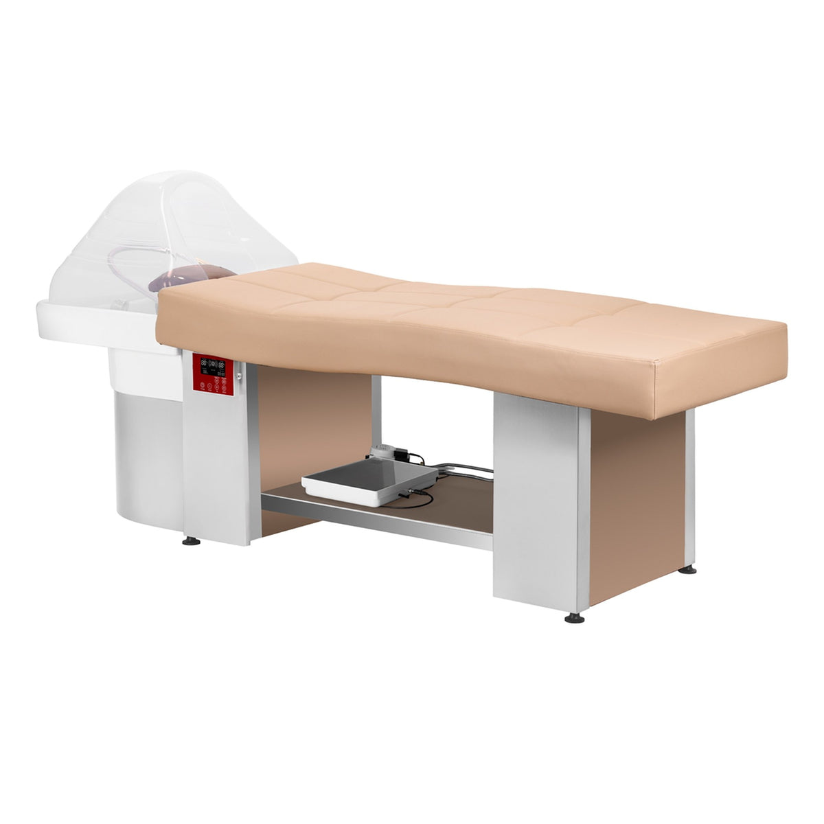 Gabbiano Head Spa 017 Lettino Massaggio Elettrico con Lavatesta - Beige