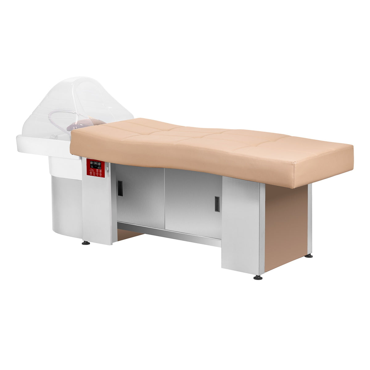 Gabbiano Head Spa 017B Lettino Massaggio Elettrico con Lavatesta - Beige