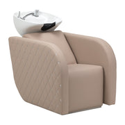 Gabbiano Ines Lettino Massaggio Elettrico con Lavatesta - Beige