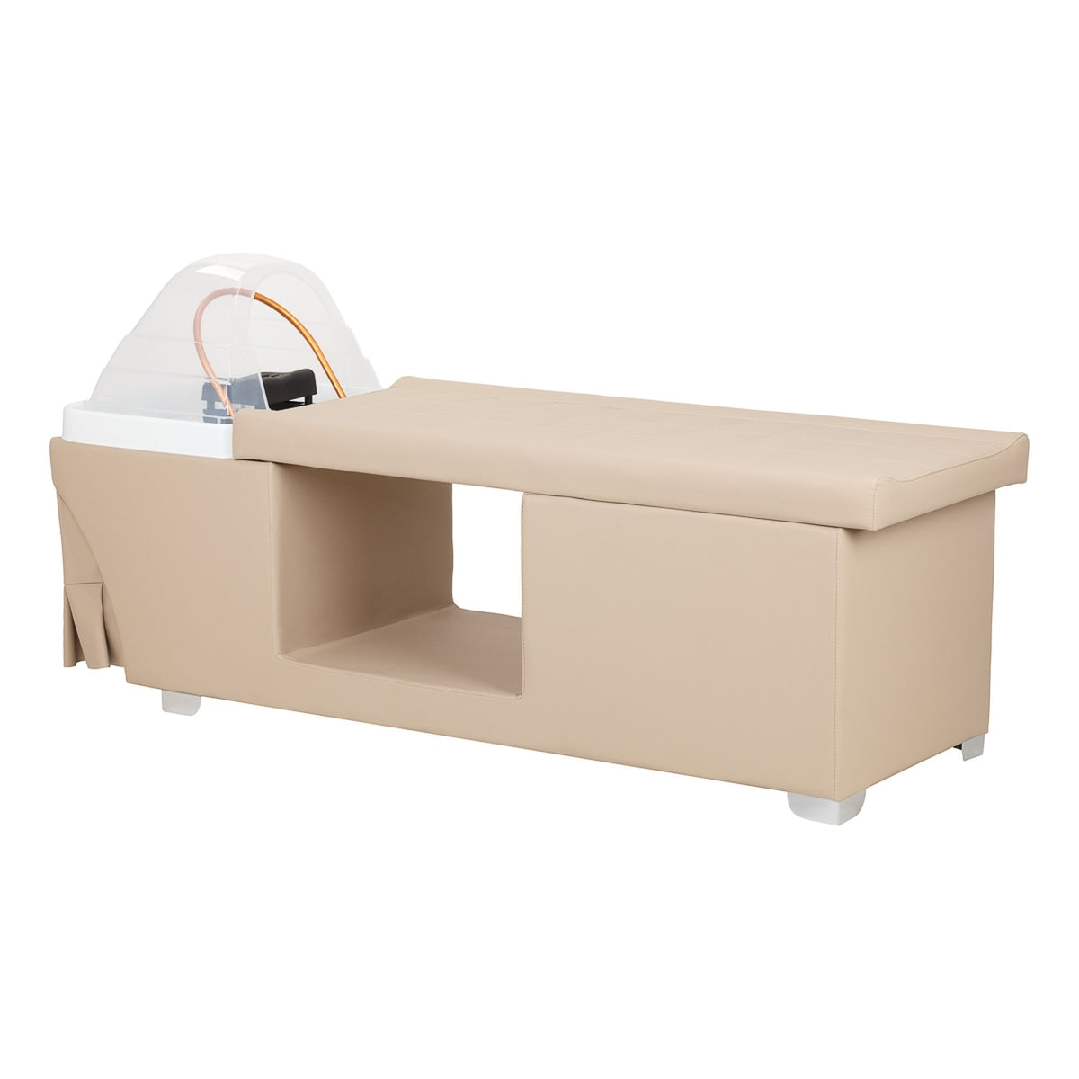 Gabbiano Head Spa Maldives Lettino Massaggio Elettrico con Lavatesta - Beige