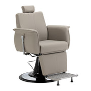 Gabbiano Poltrona Barber Athena per Parrucchiere - Grigio