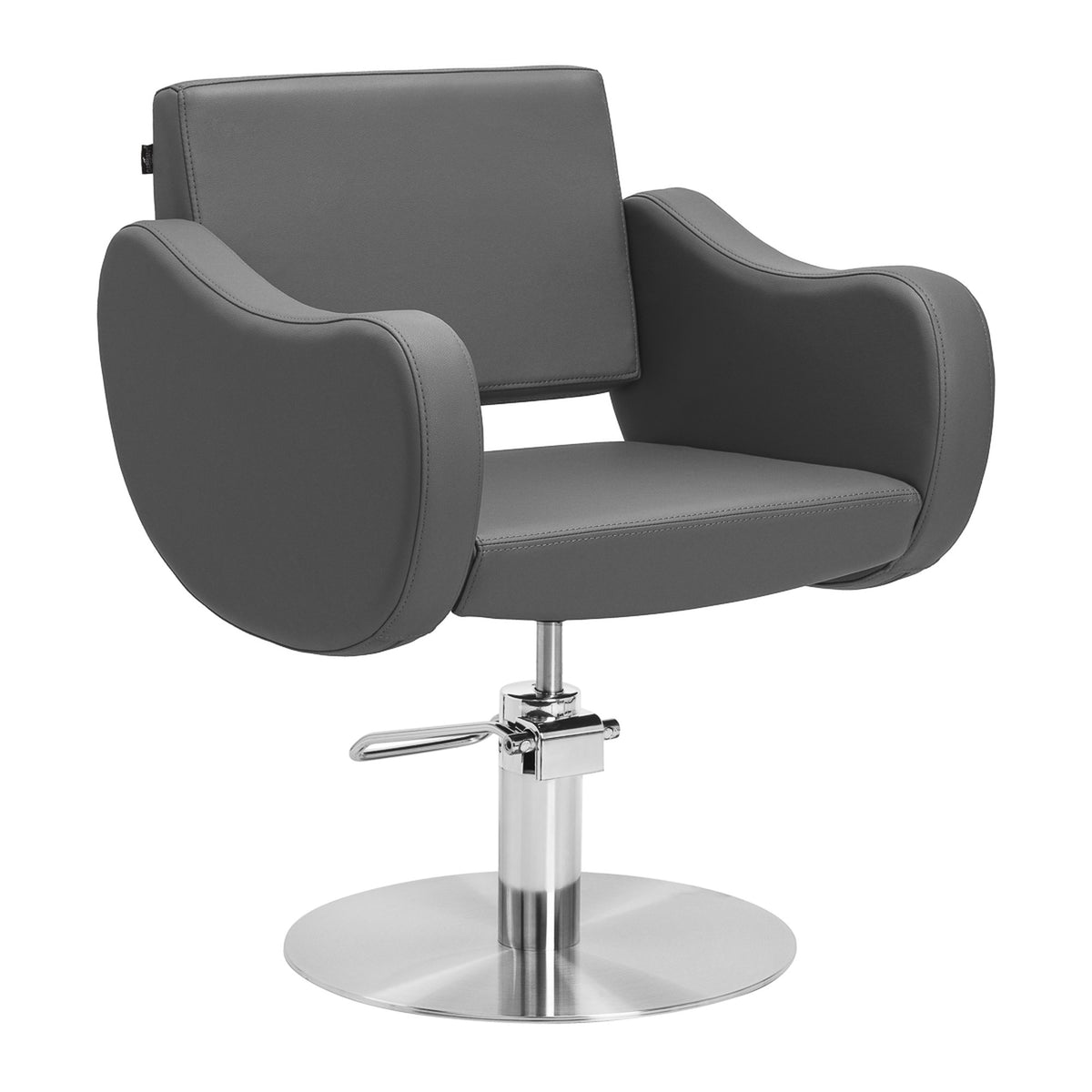Gabbiano Poltrona Sewilla per Parrucchiere - Grigio Inox