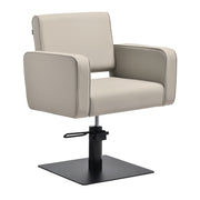 Gabbiano Poltrona Bilbao per Parrucchiere - Grigio Beige