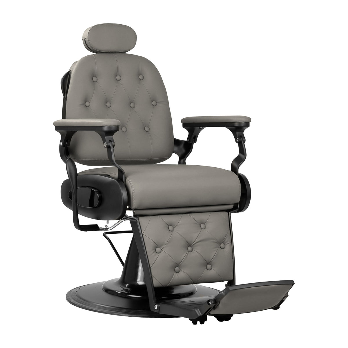 Gabbiano Poltrona Barber Francesco per Parrucchiere - Grigio Nero