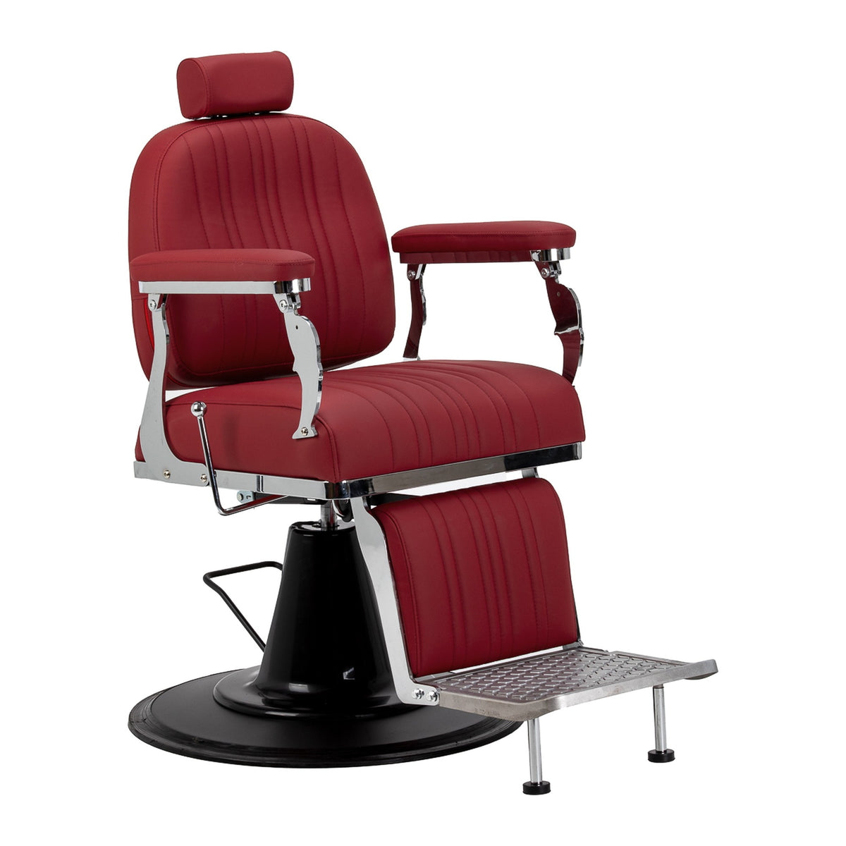 Gabbiano Poltrona Barber Elias per Parrucchiere - Rosso