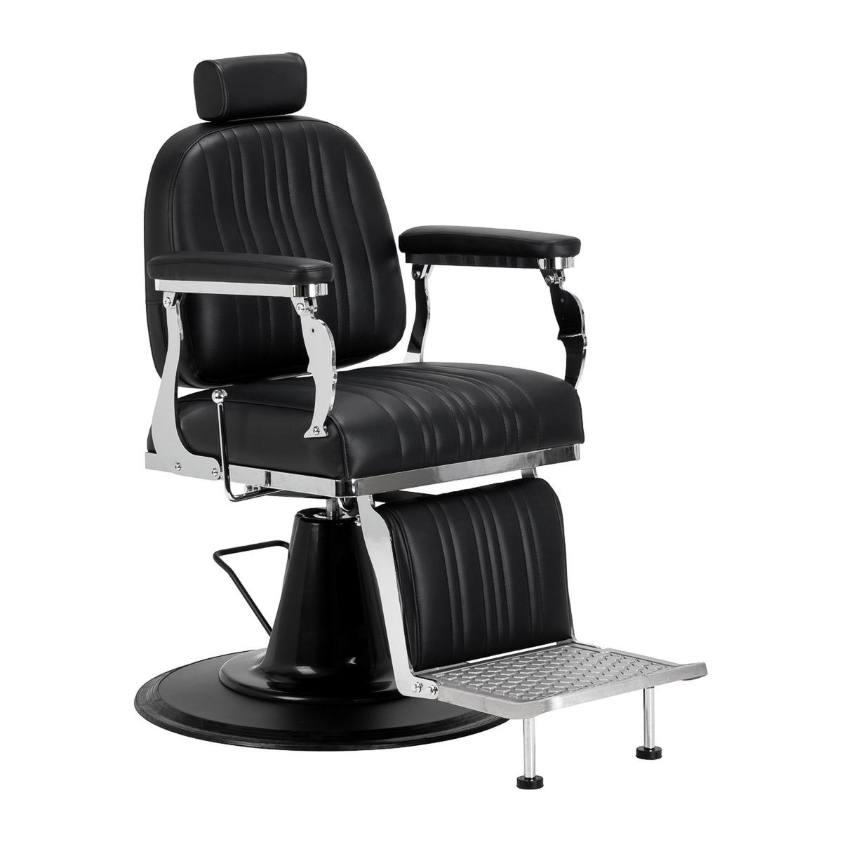 Gabbiano Poltrona Barber Elias per Parrucchiere - Nero