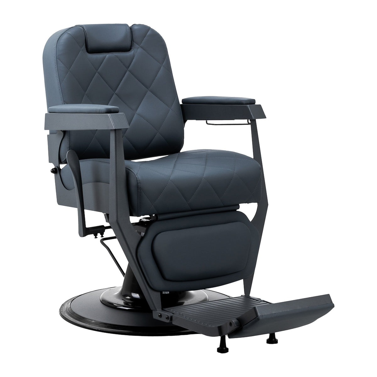 Gabbiano Poltrona Barber Bruno per Parrucchiere - Blu Grigio