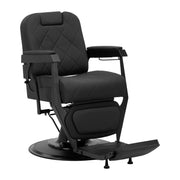Gabbiano Poltrona Barber Bruno per Parrucchiere - Nero