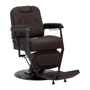 Gabbiano Poltrona Barber Bruno per Parrucchiere - Marrone Nero
