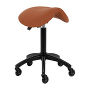 Gabbiano Sgabello D032 per Parrucchiere - Marrone
