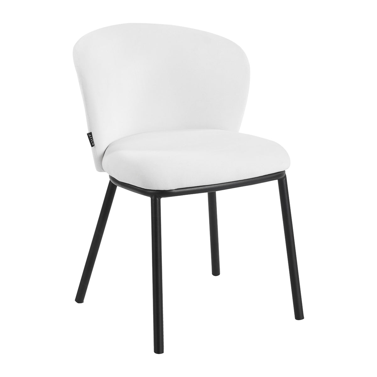4RICO Sedia Linea per Sala Attesa - Bianco