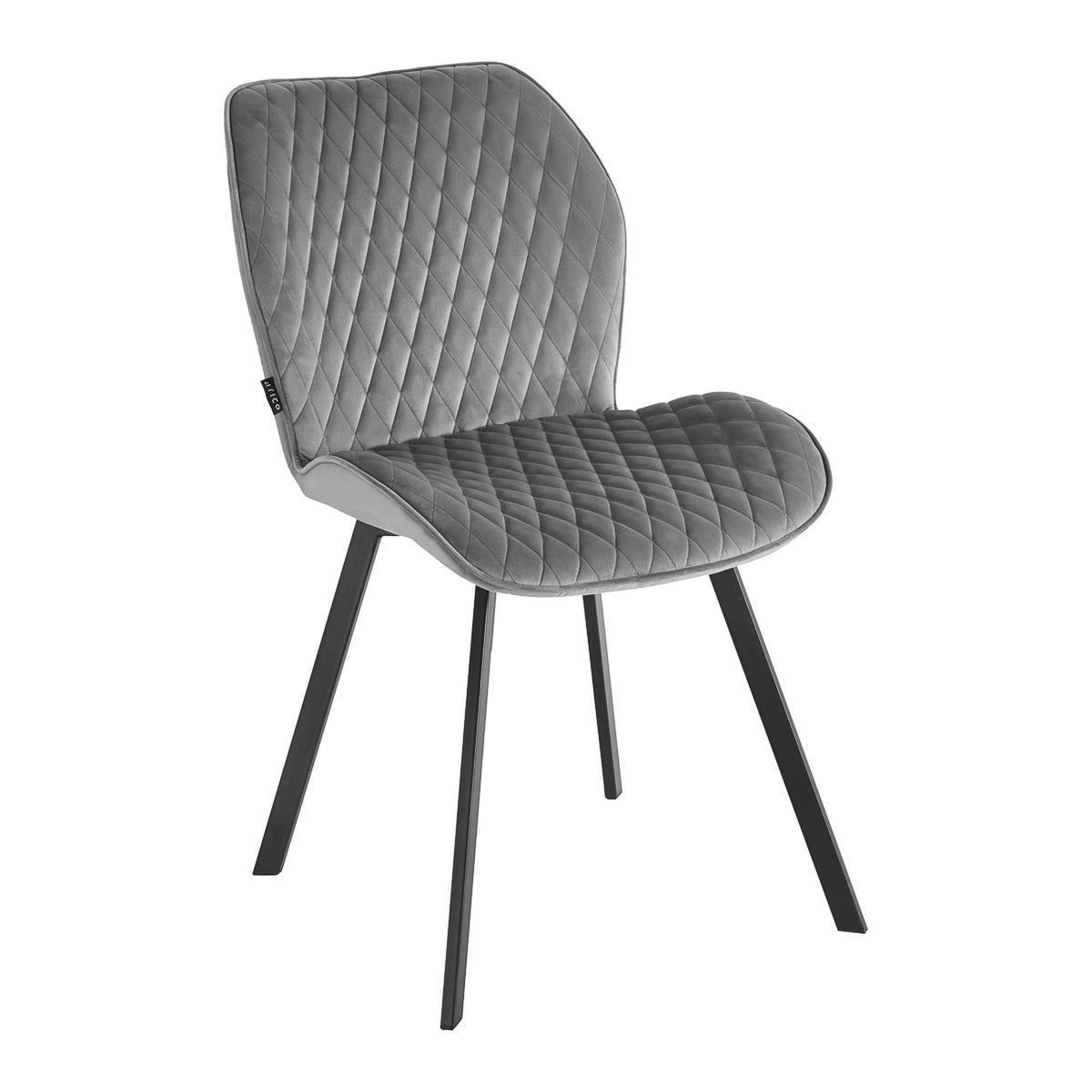 4RICO Sedia Vetro per Sala Attesa - Grigio