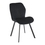 4RICO Sedia Vetro per Sala Attesa - Nero