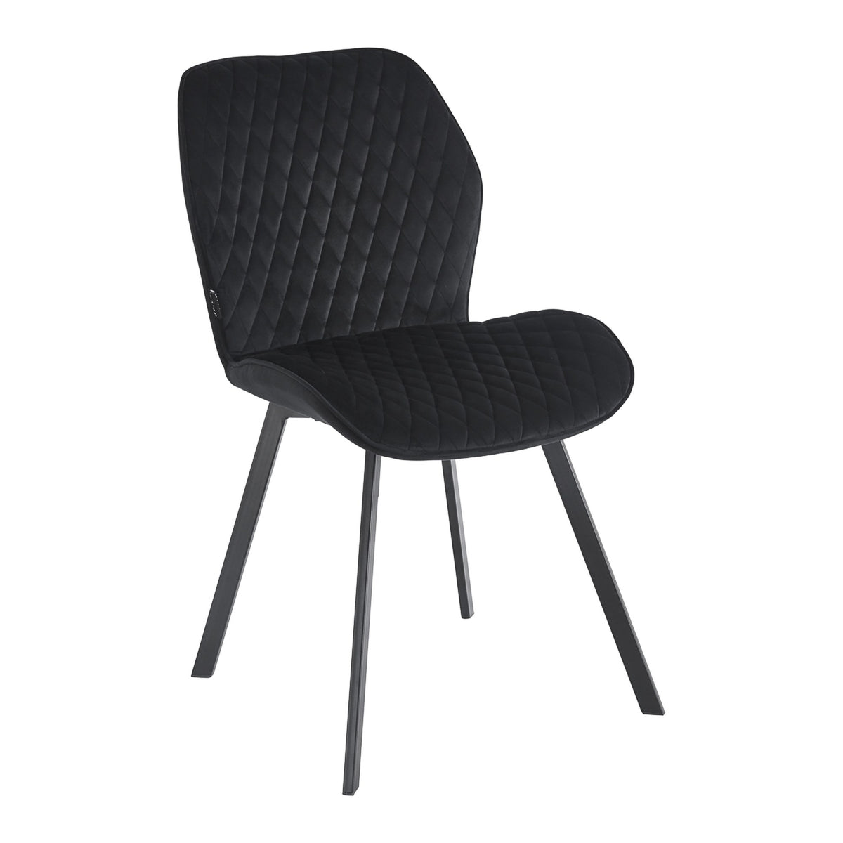 4RICO Sedia Vetro per Sala Attesa - Nero