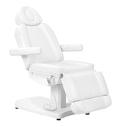 Azzurro Poltrona Lettino Elettrica 803D 3 Motori - Bianco