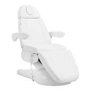 Azzurro Poltrona Lettino Elettrica Riscaldata Lux 3 Motori - Bianco