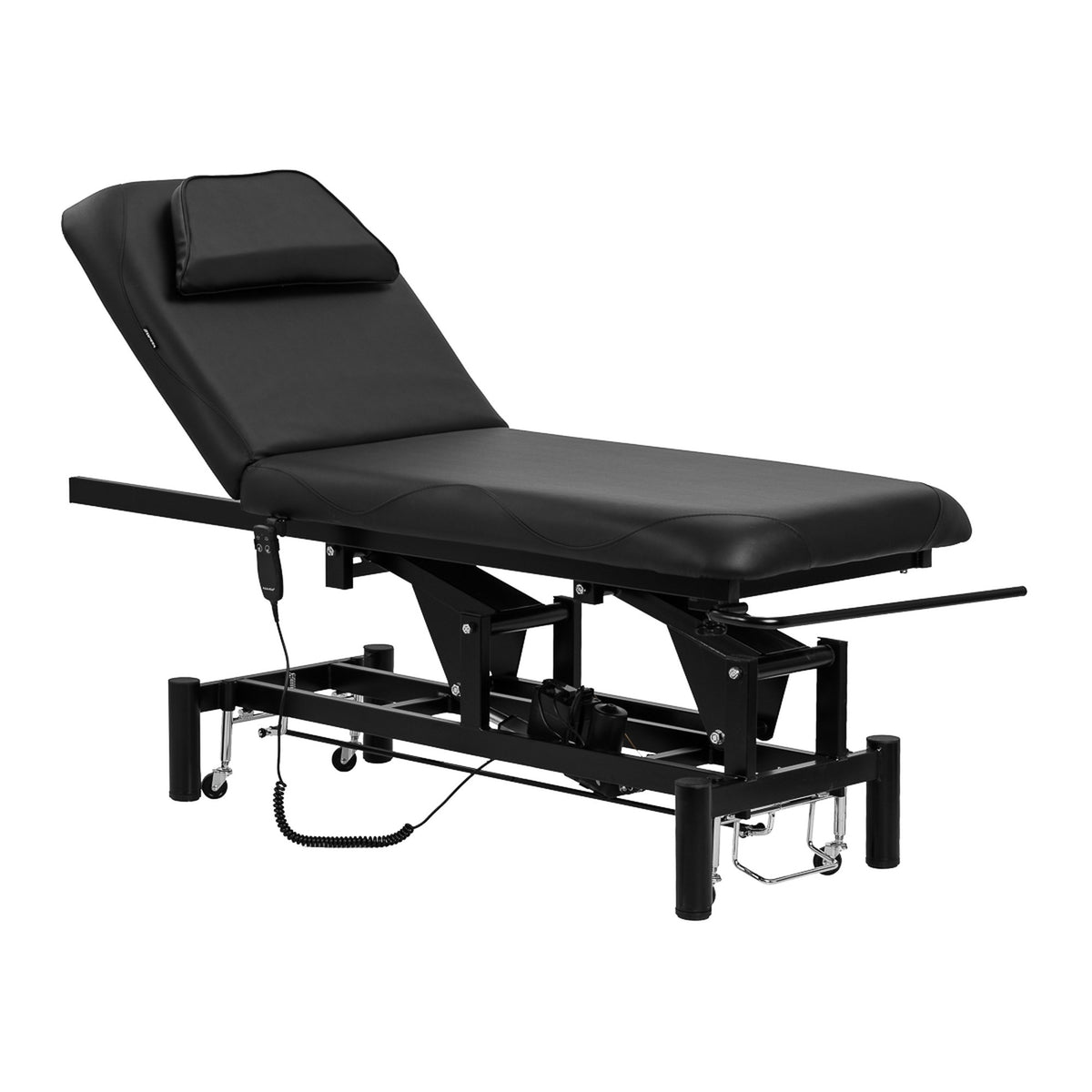 Azzurro Lettino Massaggio Elettrico 684A 1 Motore - Nero