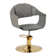 Hair System Poltrona Halo per Parrucchiere - Grigio