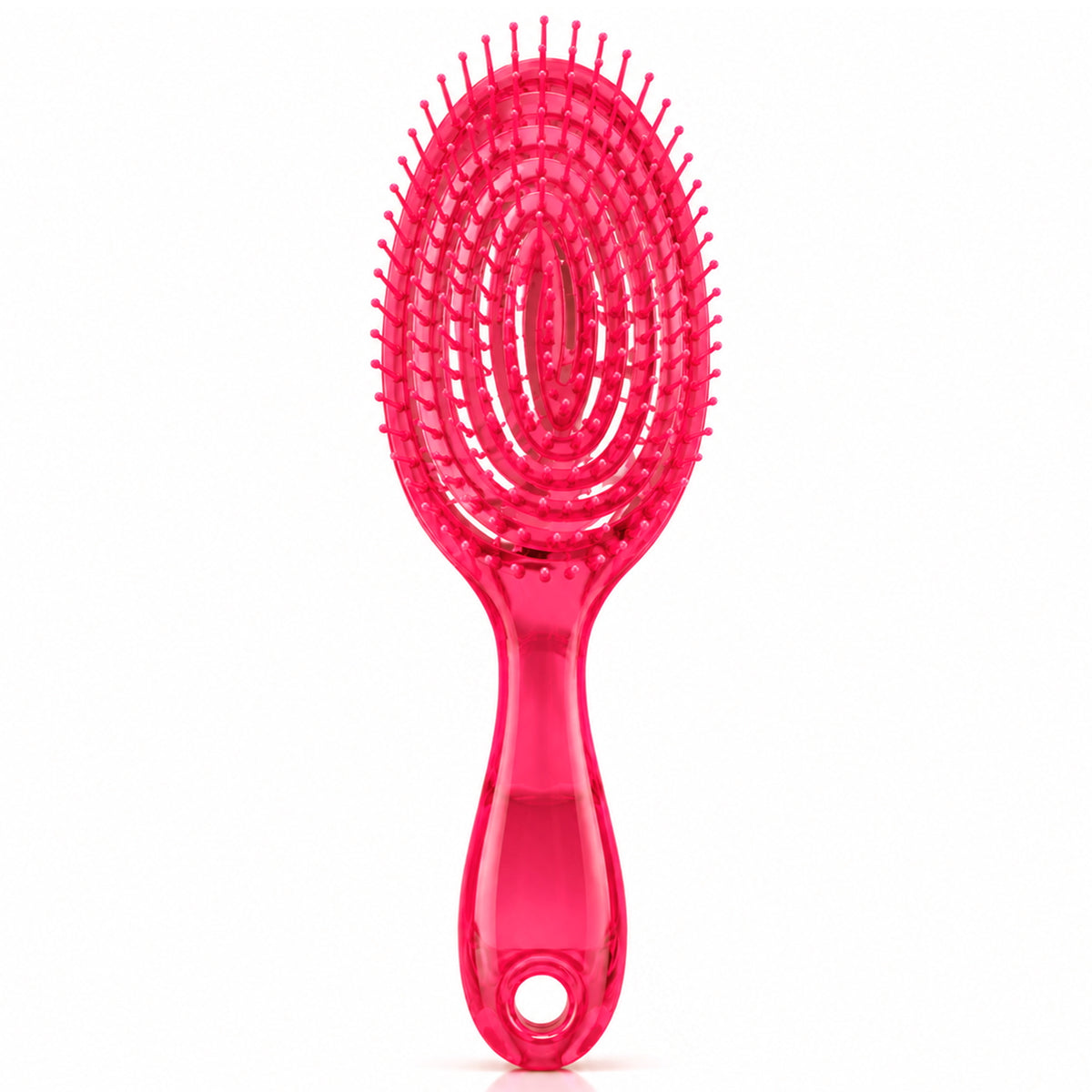 Black Star Aqua Brush Spazzola Districante - Rosso